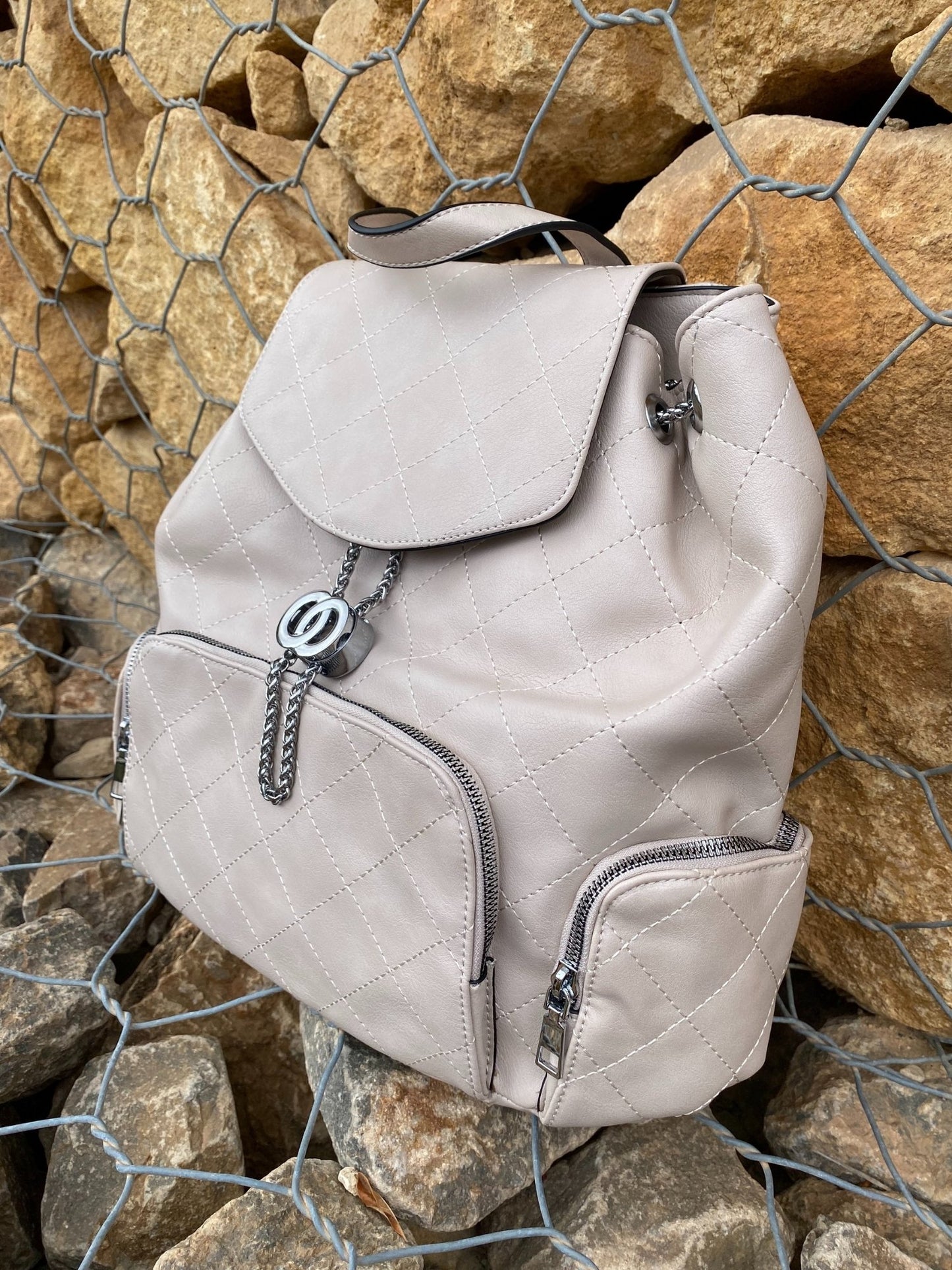 Ryggsäck- Yellow&Brown Backpack