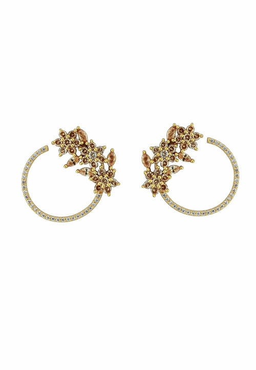 Öronhängen / Golden Salamander Earrings