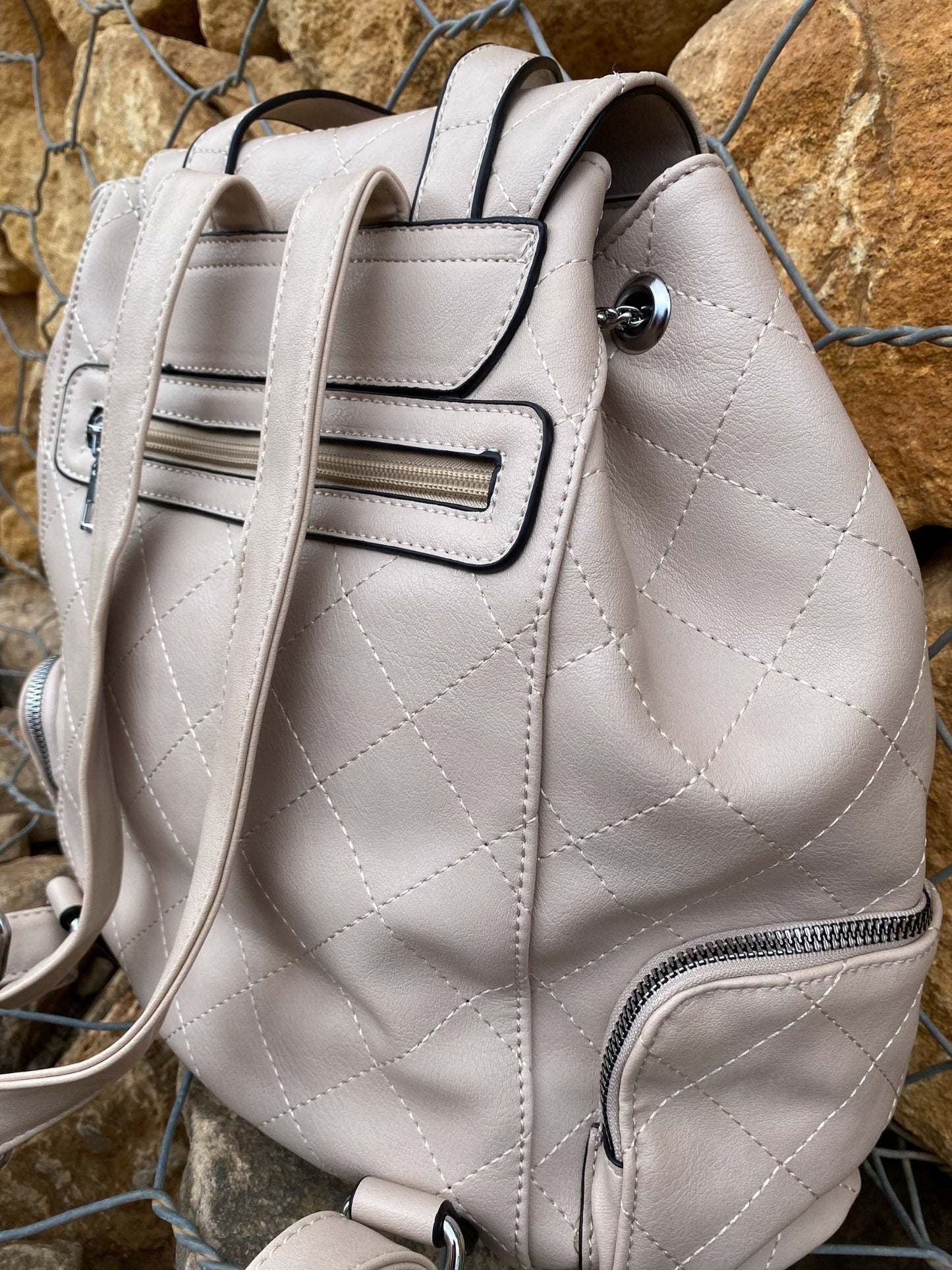 Ryggsäck- Yellow&Brown Backpack