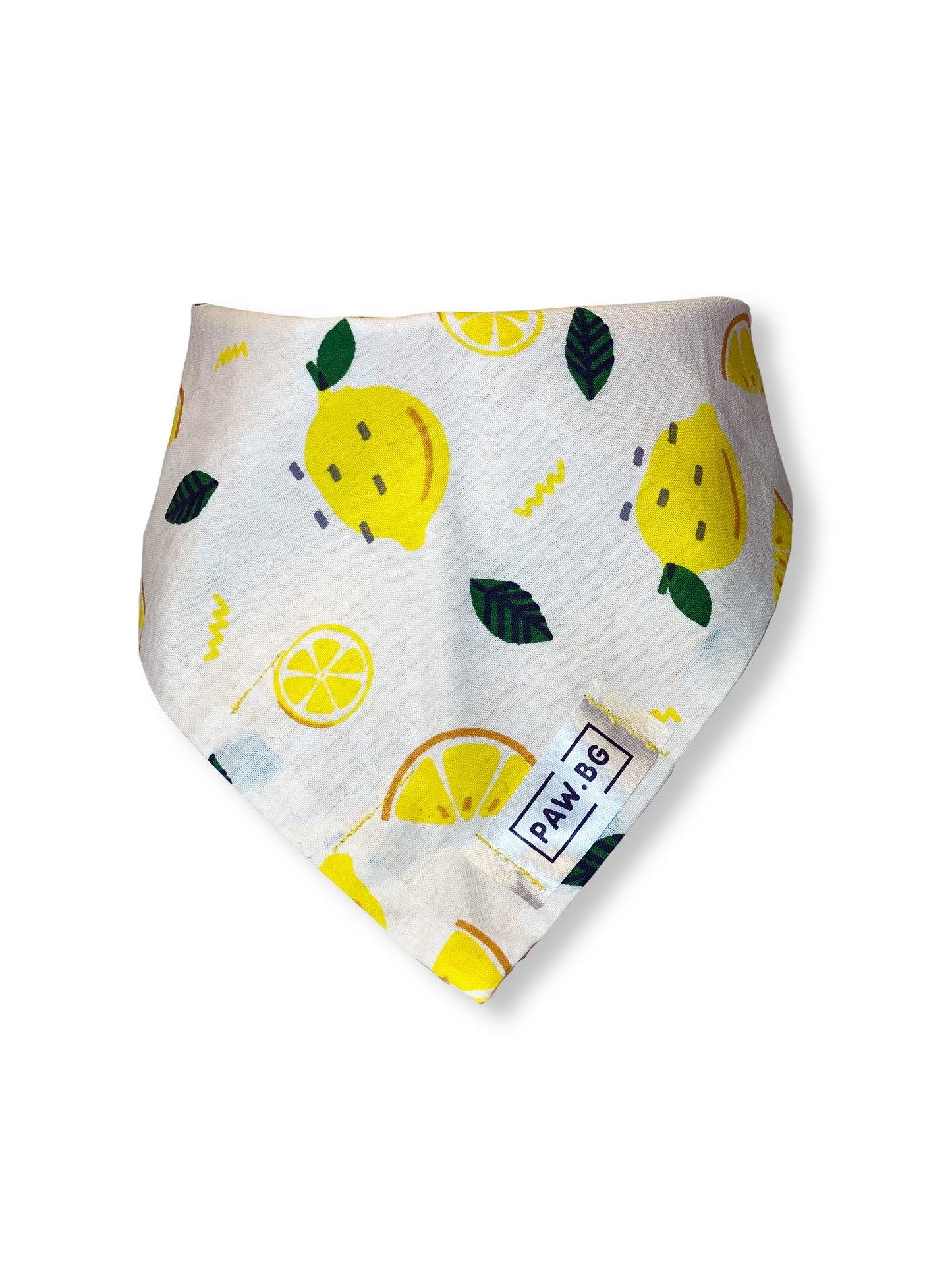 Hund halsduk / Dog Bandana Lemons