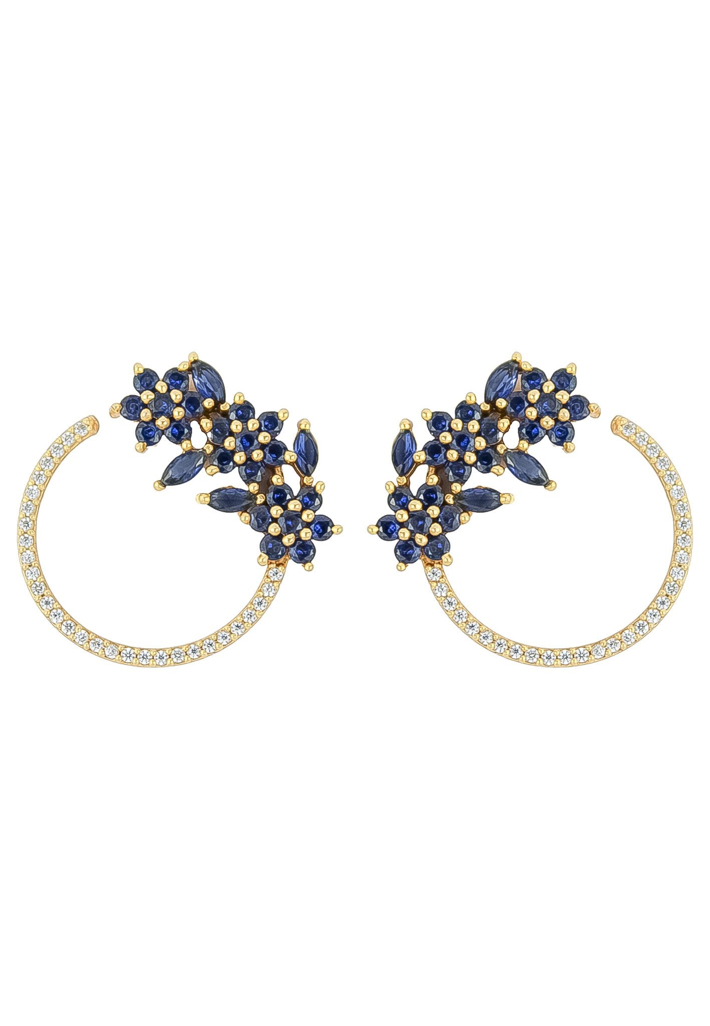 Öronhängen / Golden Salamander Earrings