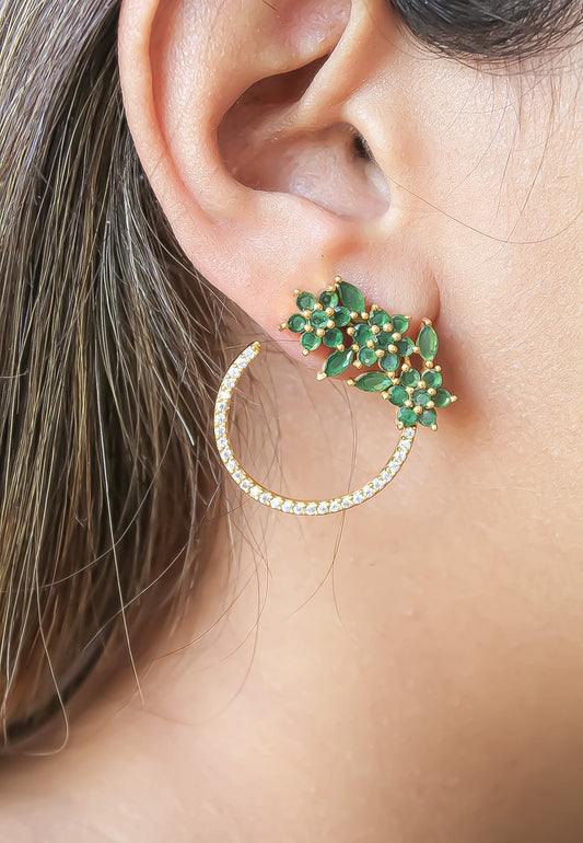 Öronhängen / Golden Salamander Earrings