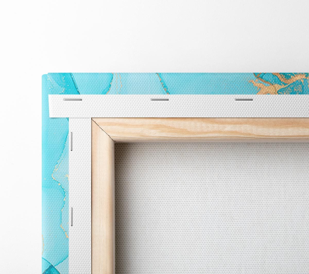 Tavla- Canvas- Aqua Fusion Glitter