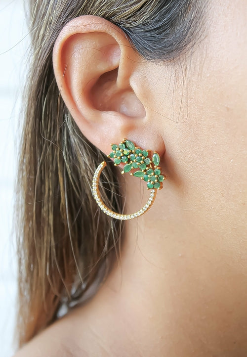 Öronhängen / Golden Salamander Earrings