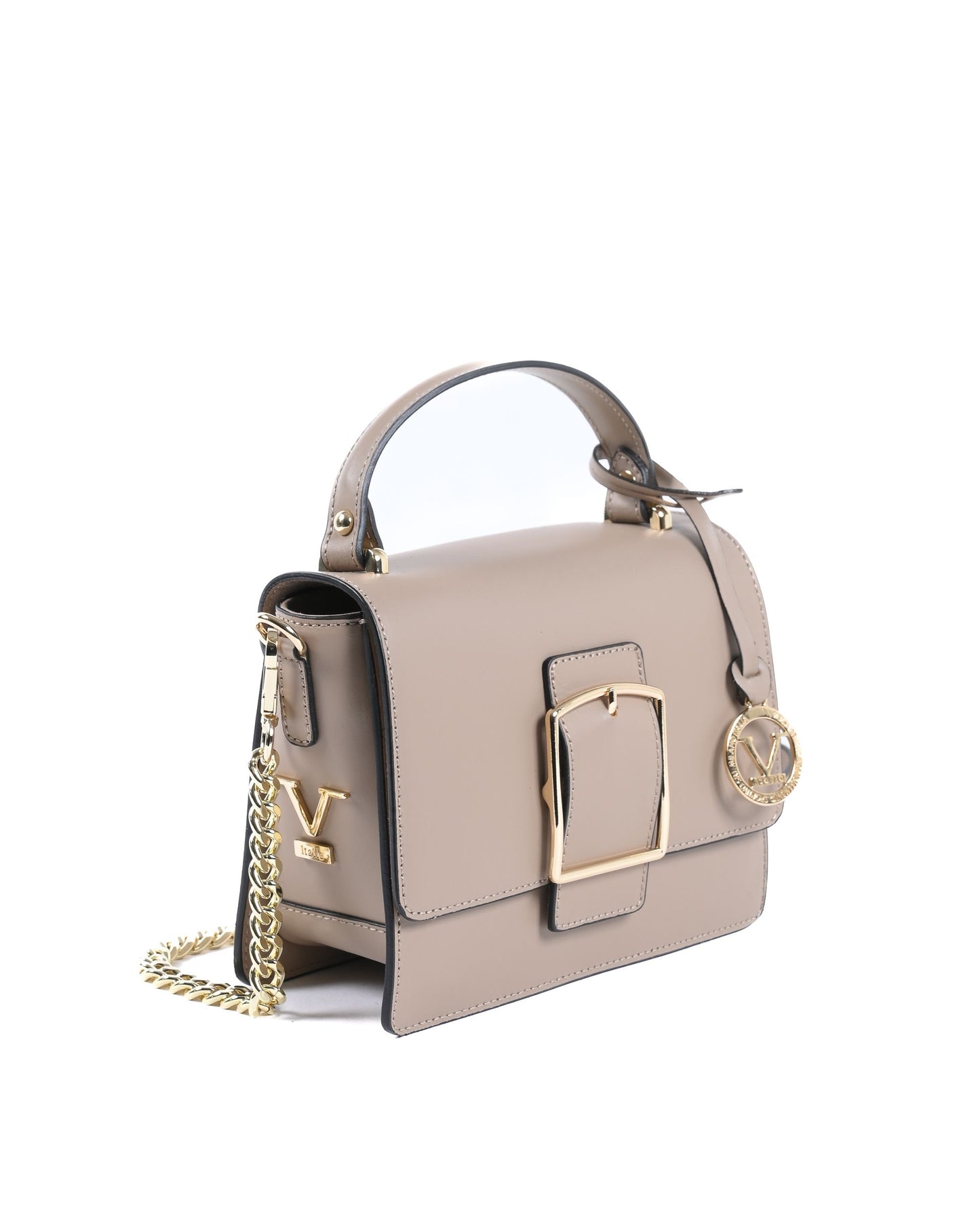 Väska-beige Italiensk väska  Italia Womens Handbag RUGA TAUPE