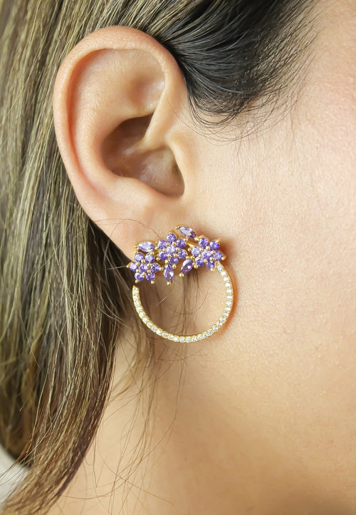 Öronhängen / Golden Salamander Earrings