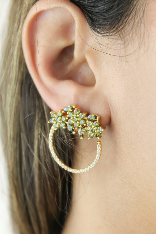 Öronhängen / Golden Salamander Earrings