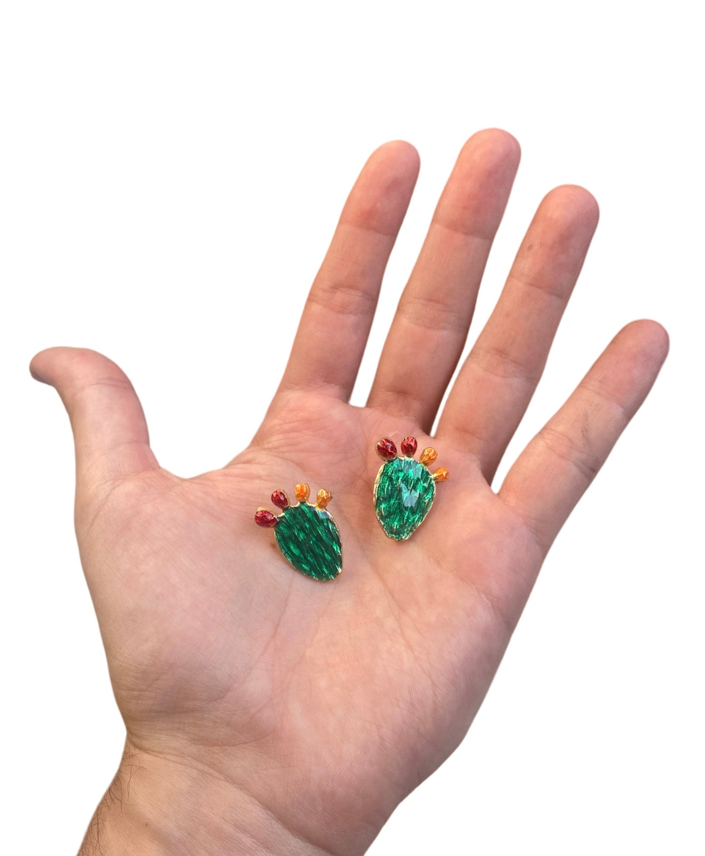 ÖRONHÄNGEN / PRICKLY PEAR EARRINGS