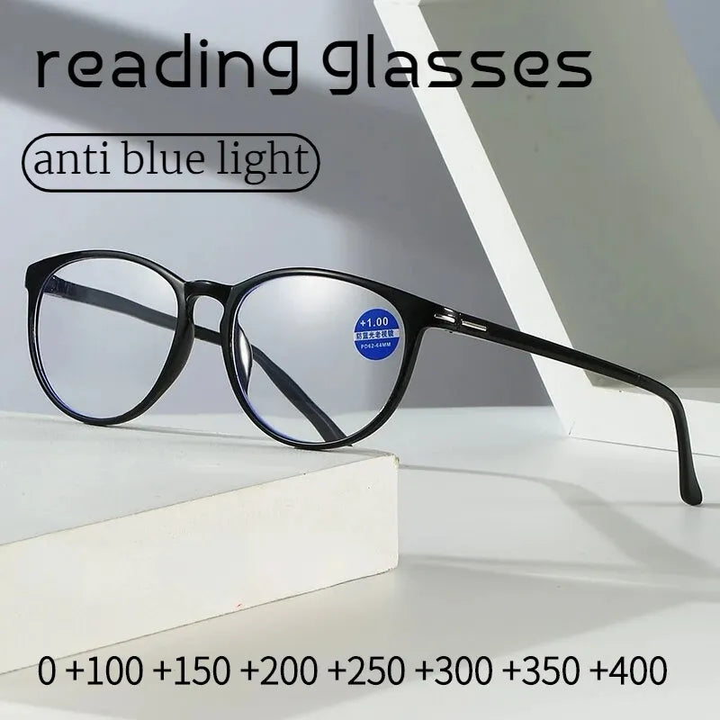 Läsglasögon / Reading Glasses Men Women Vintage Anti Blue Light Presbyopic