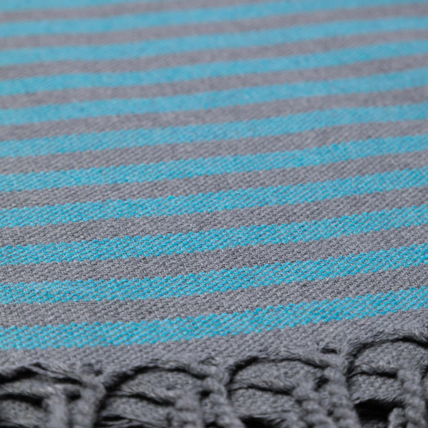 Handduk Hamam / Beach Spa Turkish Hammam Towel Sahara Turquoise