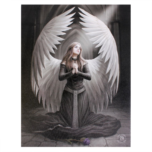 Canvas tavla - mini tavla-  19x25cm  Prayer For The Fallen by Anne Stokes