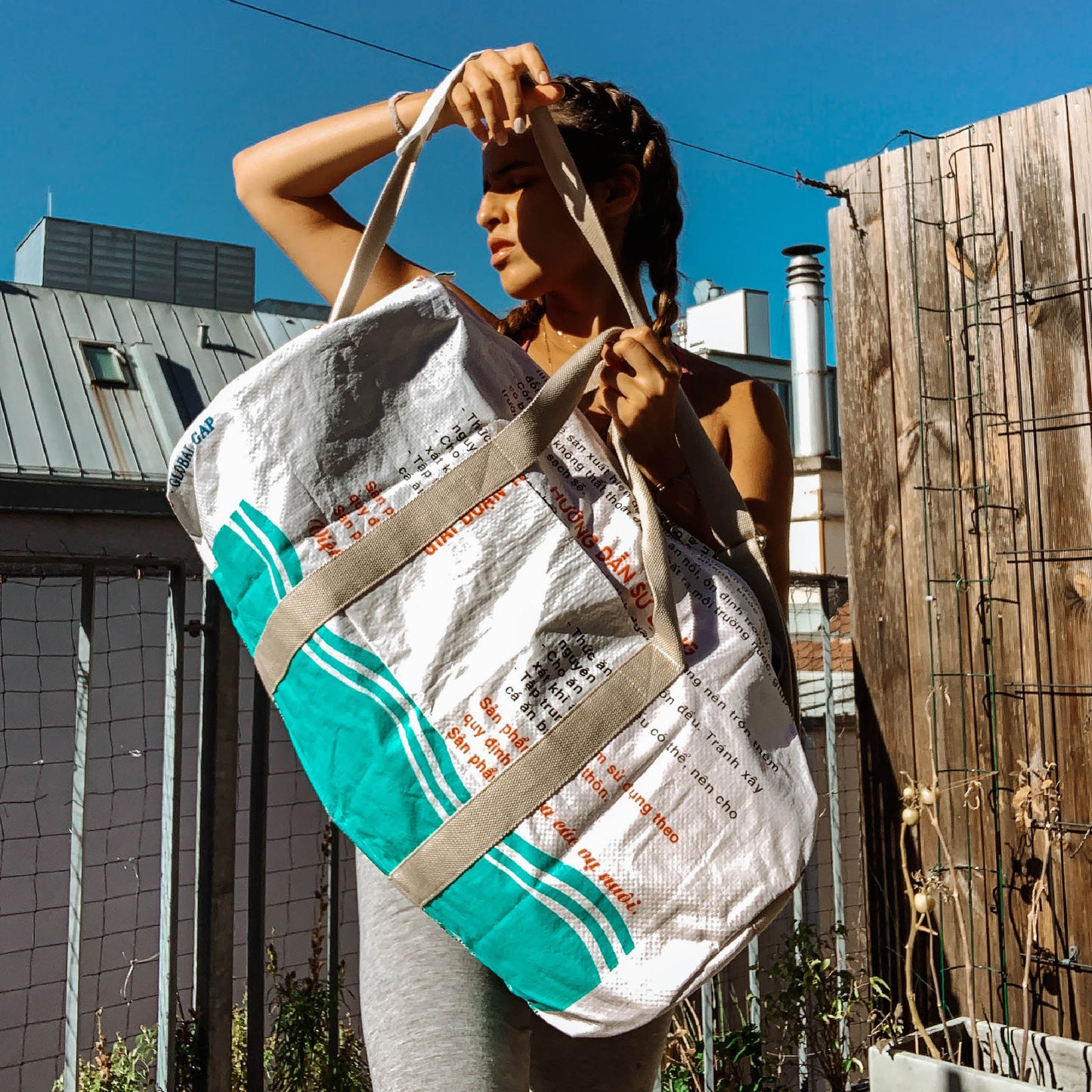 Väska- sport väska- Bag "SPORTY" XL