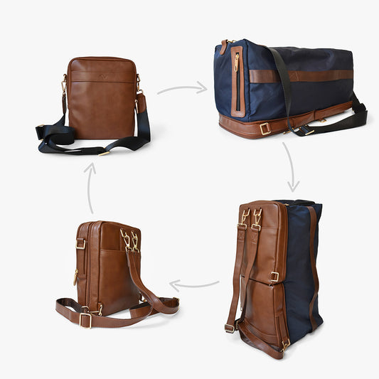 Väska- Weekend bag- HOLIDAY 4-in-1 Convertible Crossbody Duffle Bag Backpack